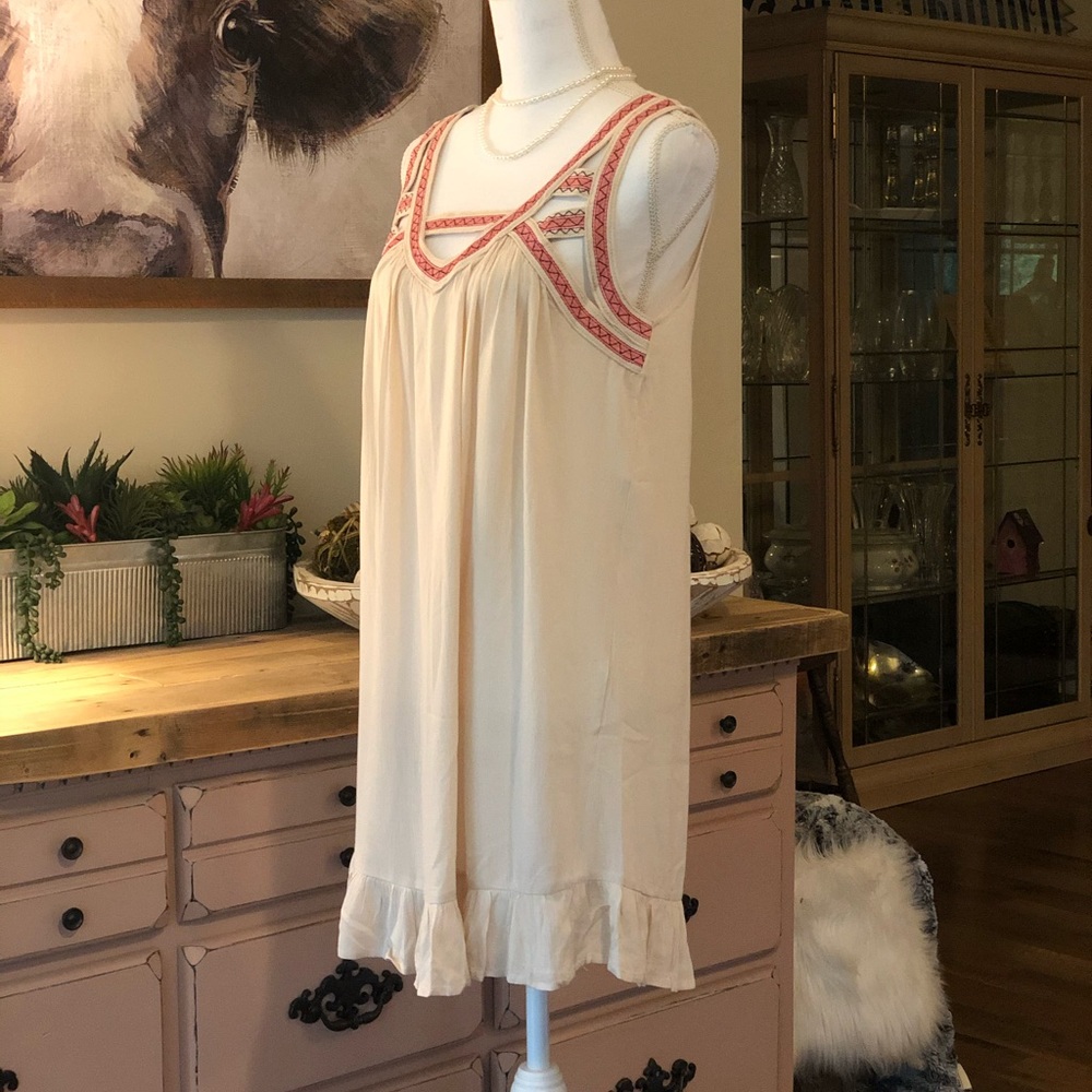 NWT Umgee Ruffle Dress - Picture 2 of 7